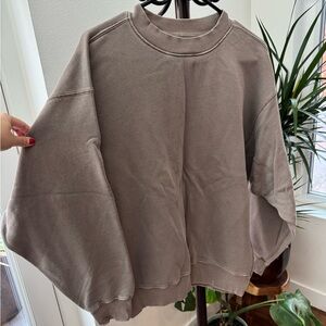 Elwood vintage brown color sweatshirt